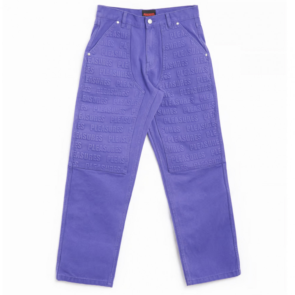 Pleasures Impact Double Knee Pants (Purple)